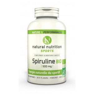 100% SPIRULINE BIO pure à 100% avec +15% phycocyanines mon-bien-etre-sportif-naturellement